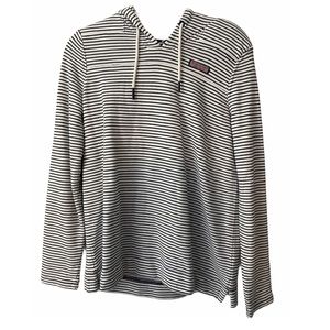Vineyard Vines Island Stripe Hooded Pullover